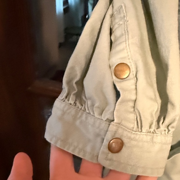 Universal Thread Green Cropped Jumpsuit - Picture 3 of 4